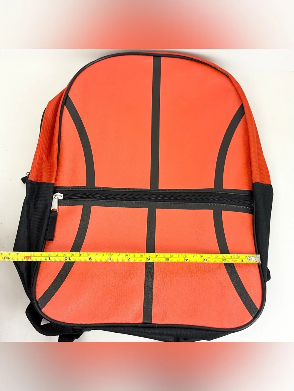 Basketball 🏀 Backpack Orange Black Standard Size Backpack New With Tags